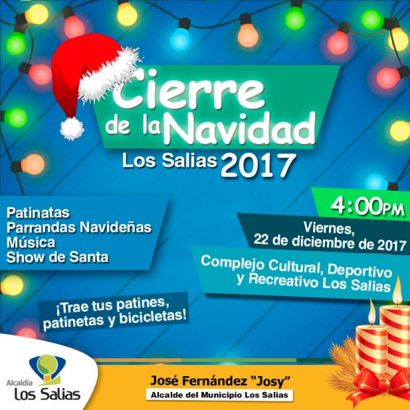 Cierre de la navidad Los Salias será este 22 de diciembre en el Complejo Cultural y Deportivo.jpg